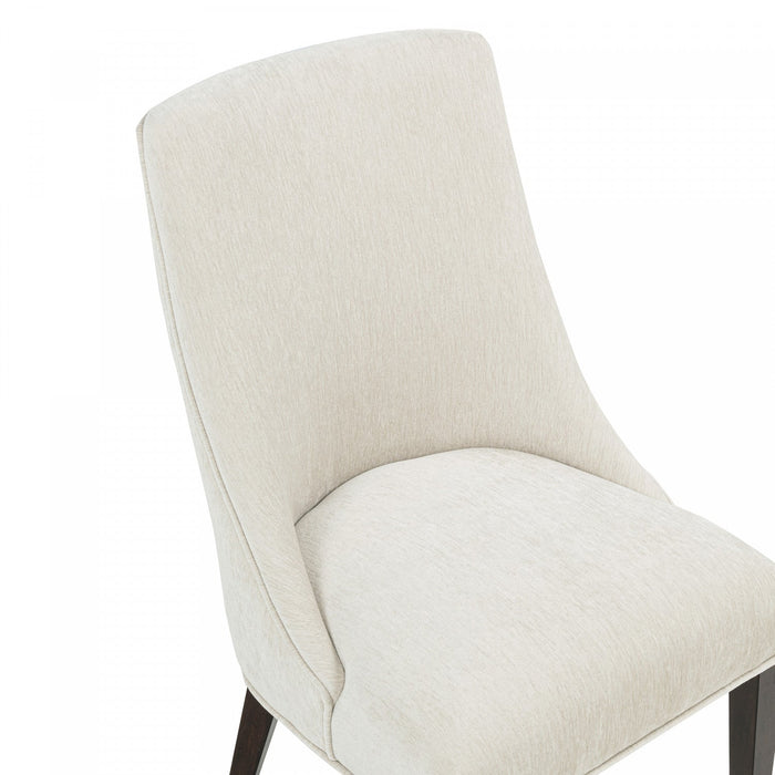 Beever Modern 6-Piece Dining Chair Set in Cream 