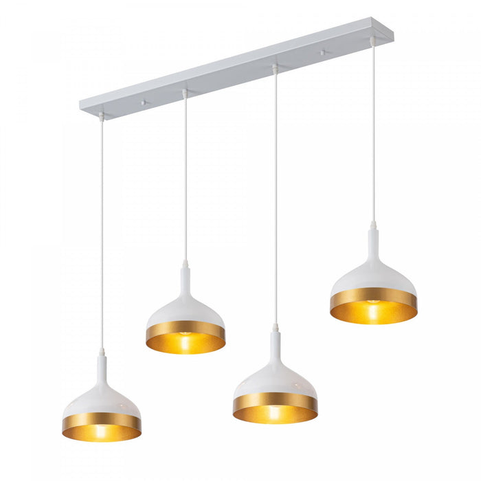 Dash Collection Island Light - White & Gold