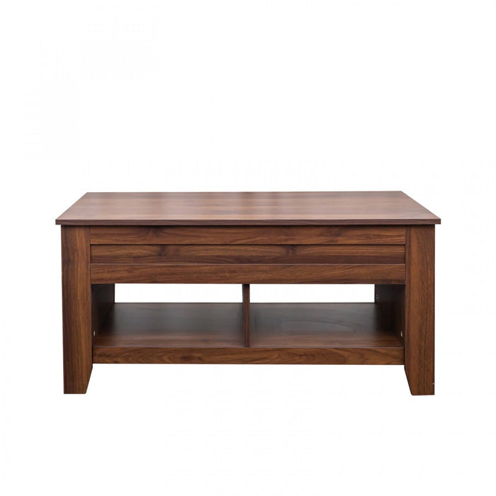 Strauss Lift-top Coffee & End Table Brown, Set Of 2 Occasional Table Package 