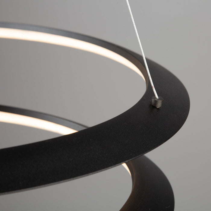 Ara 30 W LED Black Pendant 