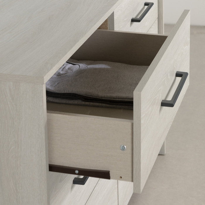 Londen 6-drawer Dresser - Winter Oak 