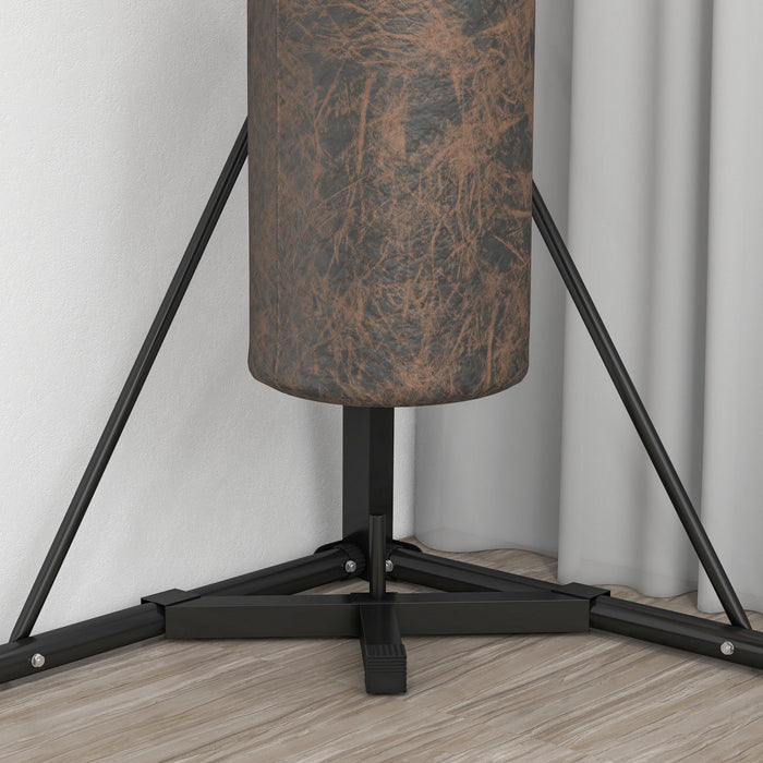 Soozier Punch Bag Stand For Heavy Bag, Foldable And Height Adjustable