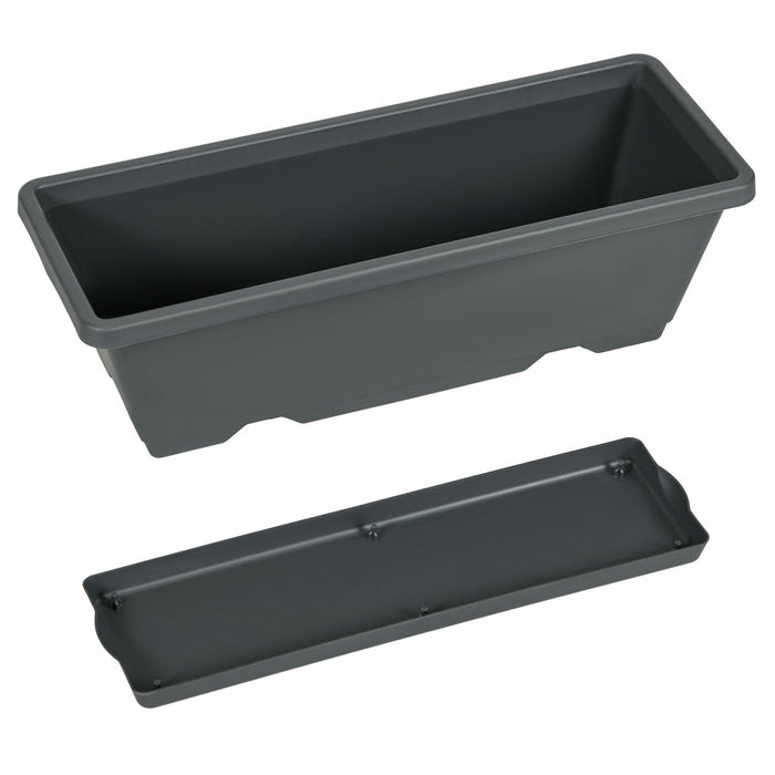 Outsunny 5-tier Vertical Raised Garden Bed With 5 Planter Boxes, Grey