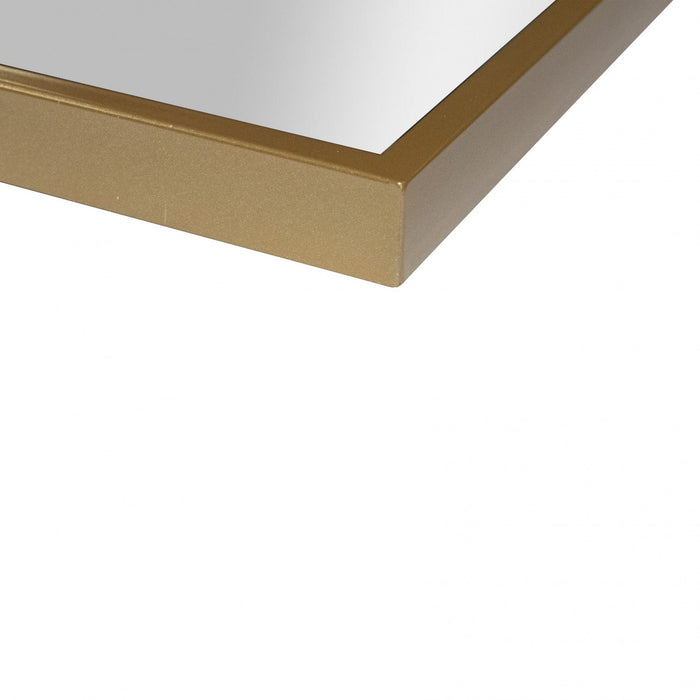 Border Gold 36\" Mirror