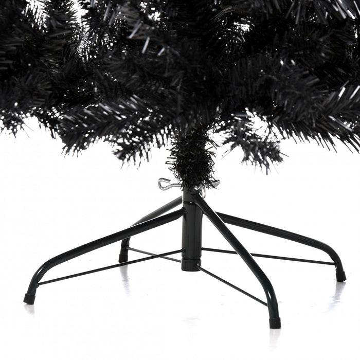 Homcom 6ft Artificial Christmas Tree With 928 Realistic Branch Tips