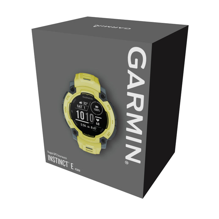 Garmin Instinct E Supertough Smartwatch 45 Mm - Military Spec 810, Gps, Compass, Barometric Altimete
