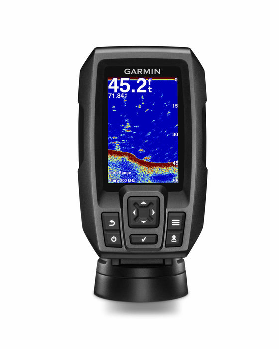 Garmin Striker 4 Portable Bundle - 3.5" Chirp Fishfinder W/gps, Kayak-friendly, High-sensitivity Mapping