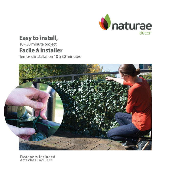 Artificial Ivy 60\"x 96\" Privacy Screen 
