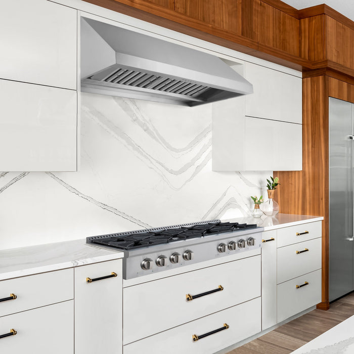 Ancona 48\" Commercial Style Slide-In Gas Cooktop - AN-2162 