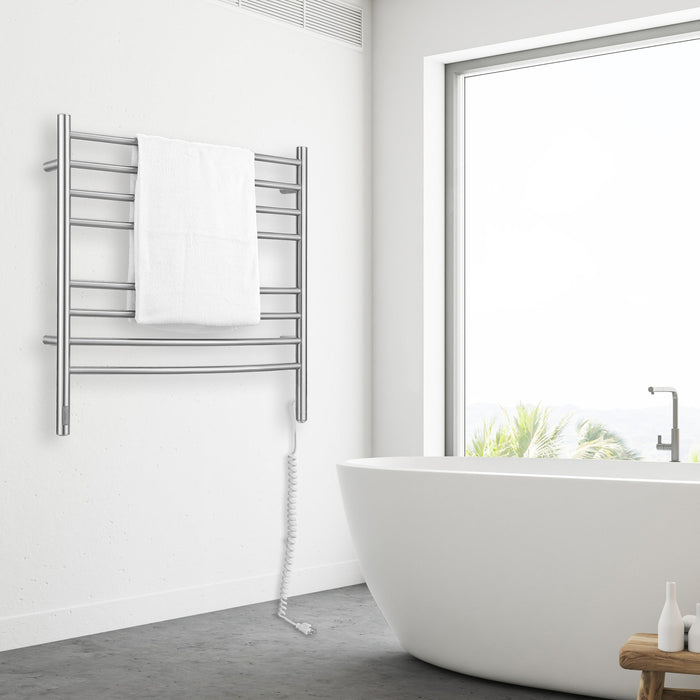 Ancona Arezzo 8-Bar Hardwired and Plug-In Towel Warmer - AN-5487 