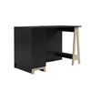 Nordika Atypik 2-Drawer Desk - Black 
