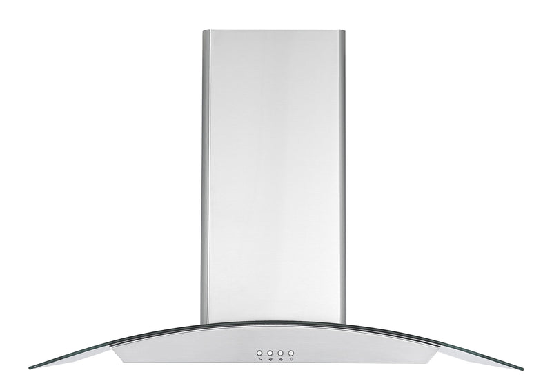 Ancona IGCC636 36\" Island Glass Stainless Steel Range Hood - AN-1405 
