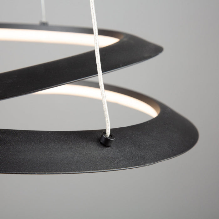 Ara 24 W LED Black Pendant 
