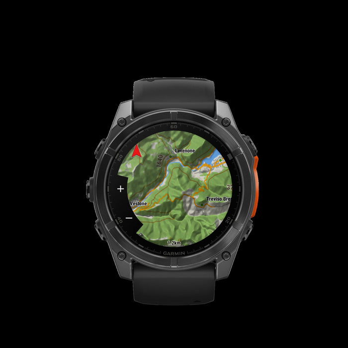 Garmin Fēnix 8 Amoled Smartwatch 51mm - Gps, Compass, Gyroscope And Barometric Altimeter Slate Grey 