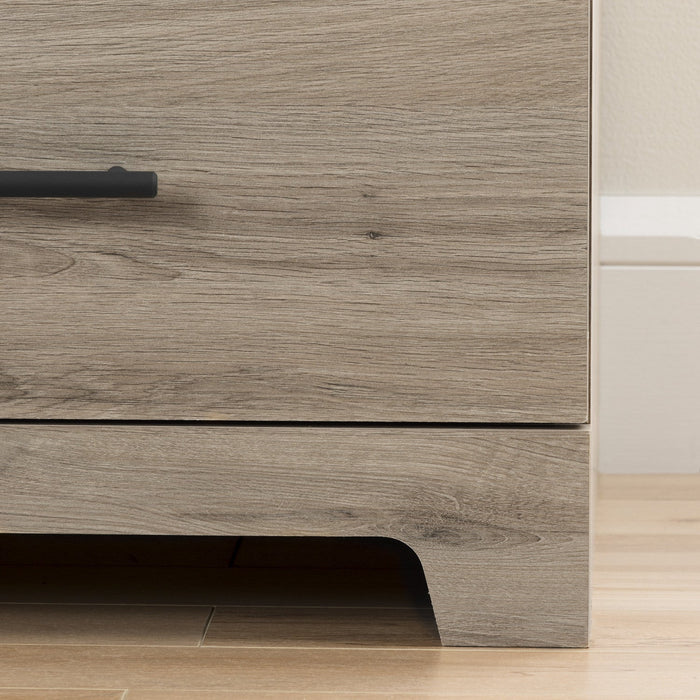 Primo 6-drawer Dresser - Rustic Oak 