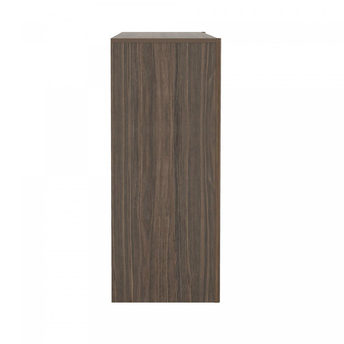 Linda Modern Console Table in Walnut Brown Hall Table 