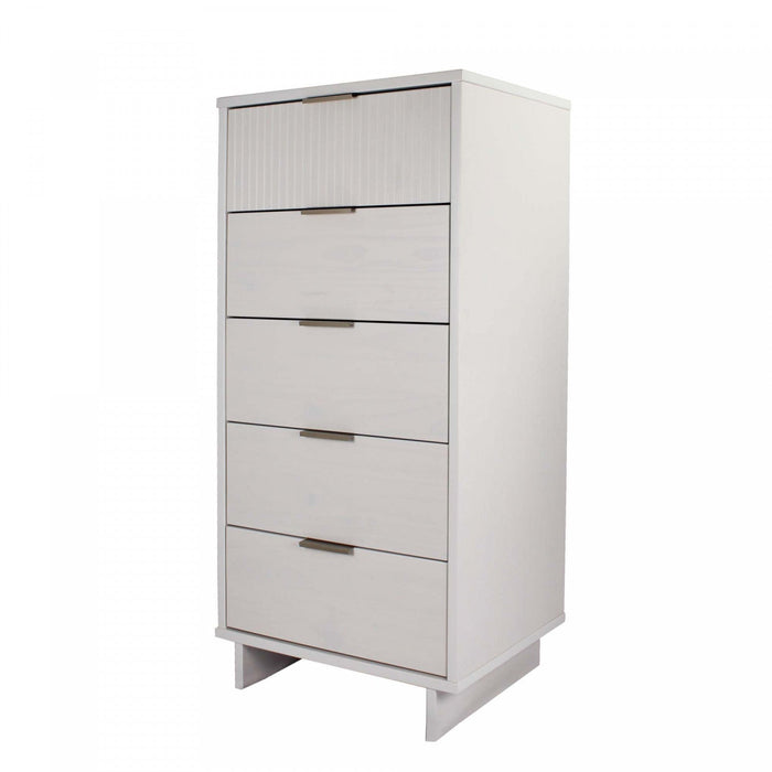 Granville Modern 2-Piece Dresser Set in White 