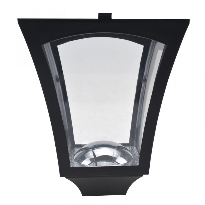 Outsunny Triple Solar Lamp Post Garden Solar-powered LED Street Vintage Light Style Outdoor Light Wa