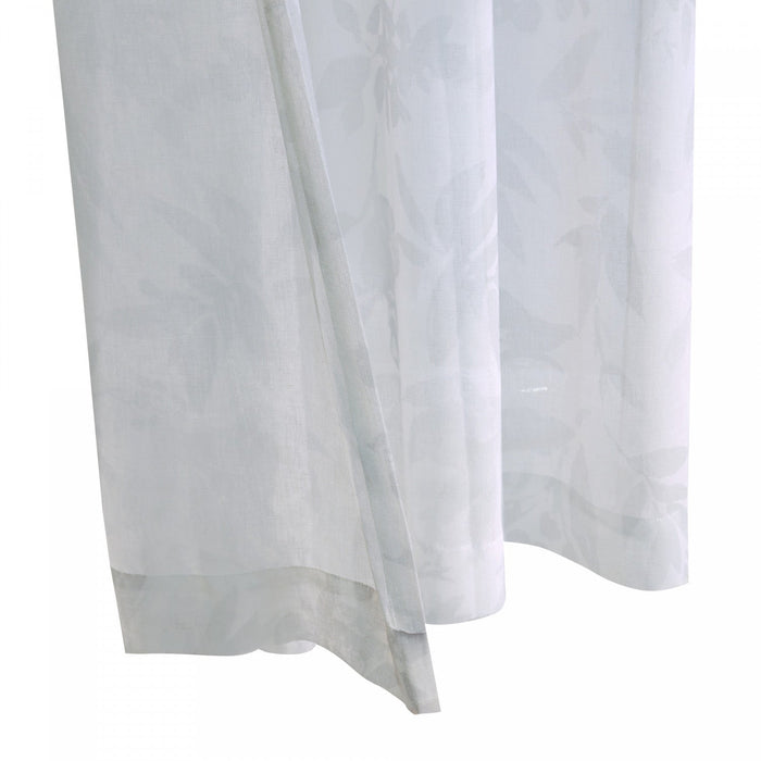 Habitat Floralie Olive Light Filtering Grommet Curtain Panel - 52 x 84