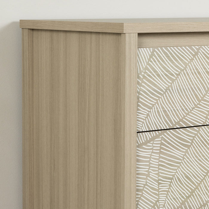 Munich 6-Drawer Dresser - Soft Elm White