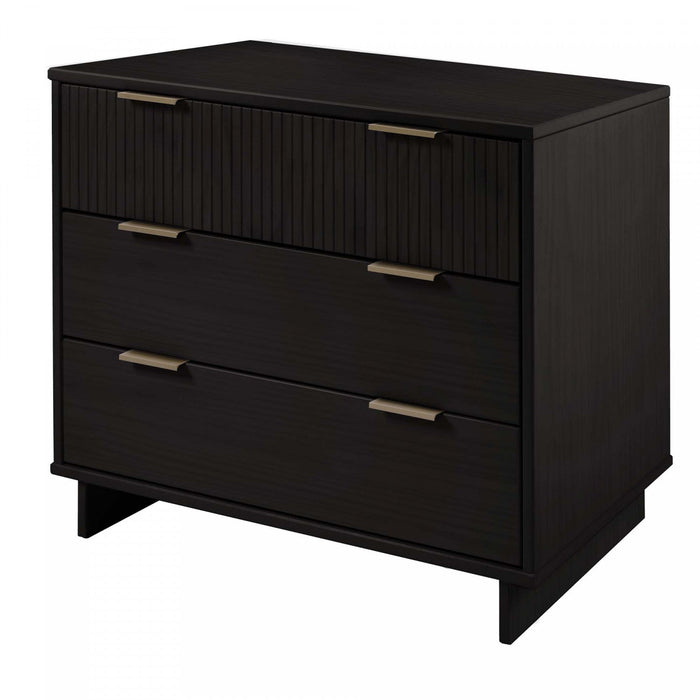 Granville Modern 2-Piece Dresser Set in Black 