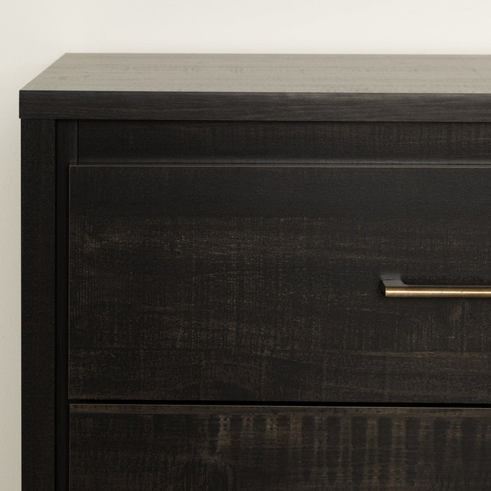 Gravity 6-drawer Dresser - Rubbed Black 