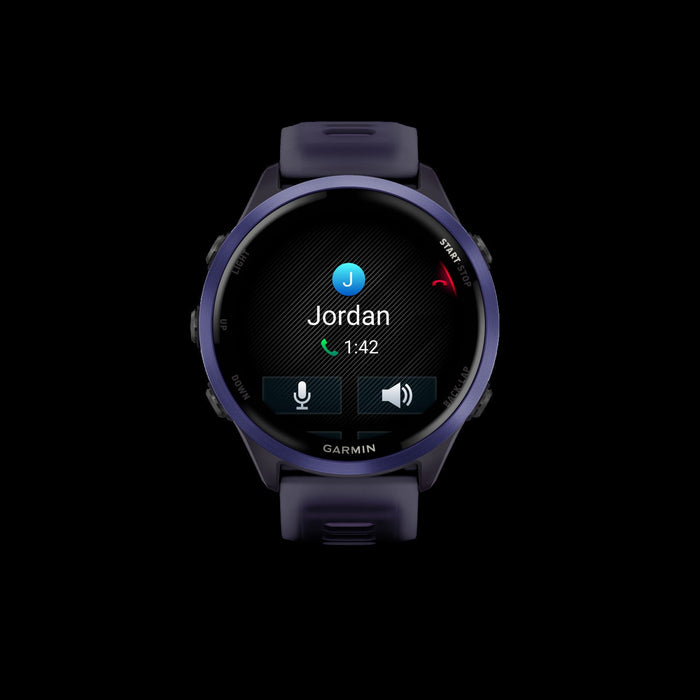Garmin Forerunner 570 Smartwatch 47mm, Amoled, Indigo Aluminum, Purple/indigo, Gps Fitness Tracker, Running, 11-day Battery