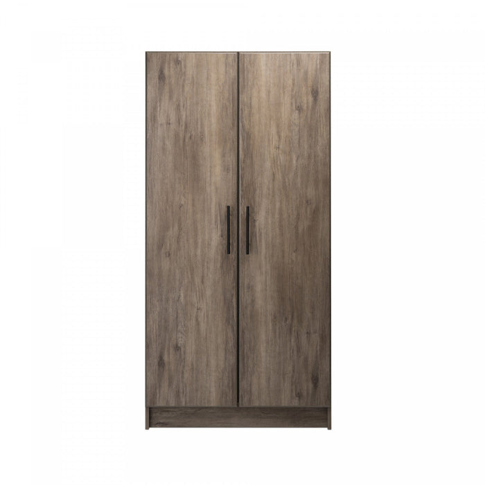Elite 32\" Wardrobe Cabinet - Drifted Grey