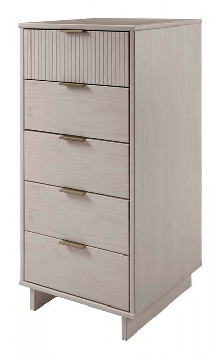 Granville Modern 2-Piece Dresser Set in Light Gray 