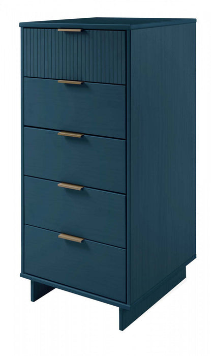 Granville Modern 2-Piece Dresser Set in Midnight Blue 
