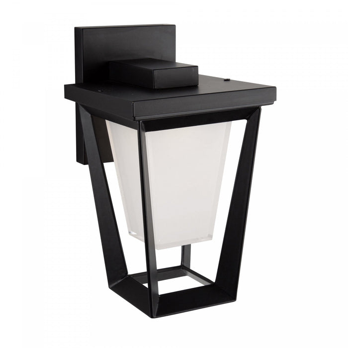 Waterbury 10 W LED Black Outdoor Wall Light 