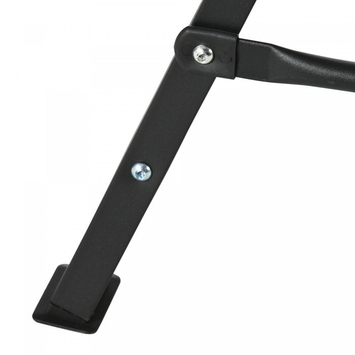 Outsunny Swing Stand, Metal Swing Frame, 528 Lbs Weight Capacity, Black