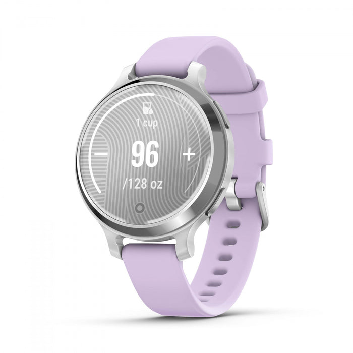 Garmin Lily 2 Active Gps Smartwatch - Heart Rate, Sleep And Stress Monitoring, 9 Day Battery Silver 