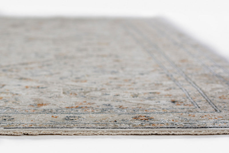 Margaux Traditional 7'10\" x 10'10\" Area Rug in Ivory Indoor Area Rug 