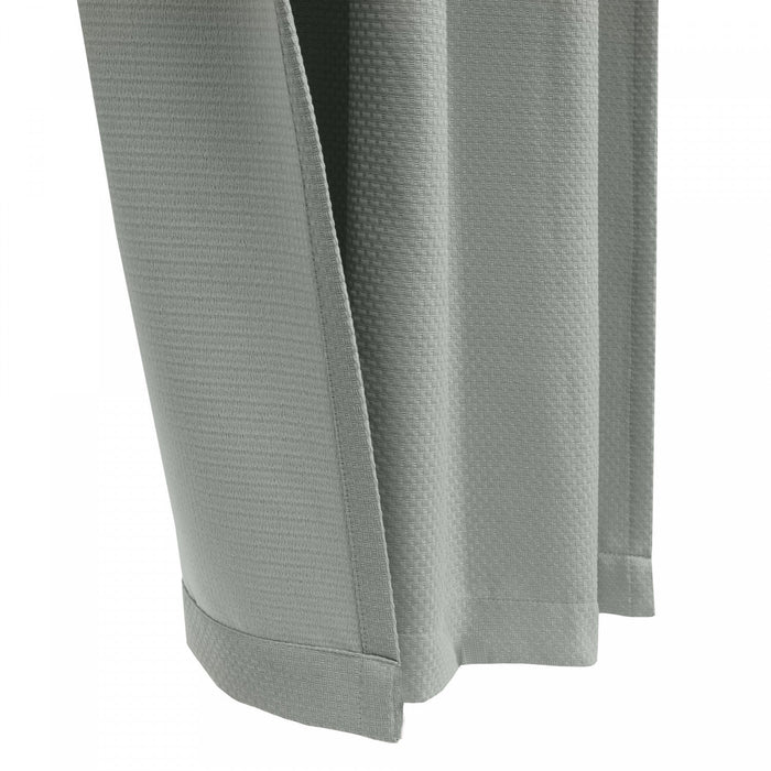 Thermalogic Birmingham Silver Room Darkening Dual Header Curtain Panel - 52 x 108