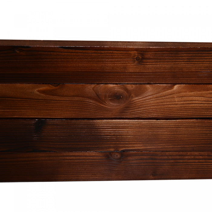 Outsunny Raised Garden Bed Elevated Wooden Planter Box For Backyard, Patio To Grow Vegetables, Herbs