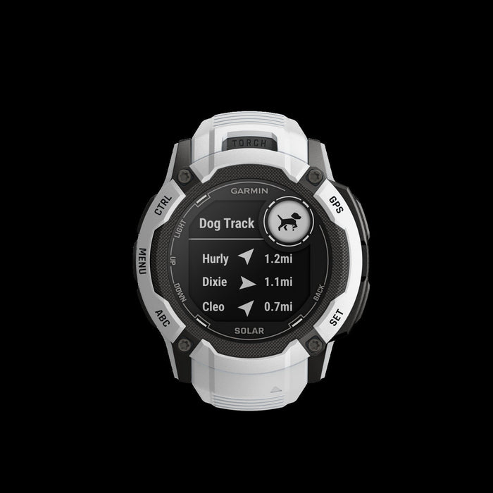 Garmin Instinct® 2x Solar Gps Smartwatch - Health & Fitness Tracking With Multi-band Gnss - Whitesto