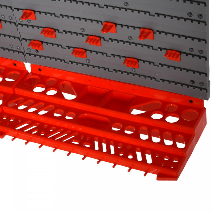 Durhand 54 Piece Wall Mounted Tool Organizer