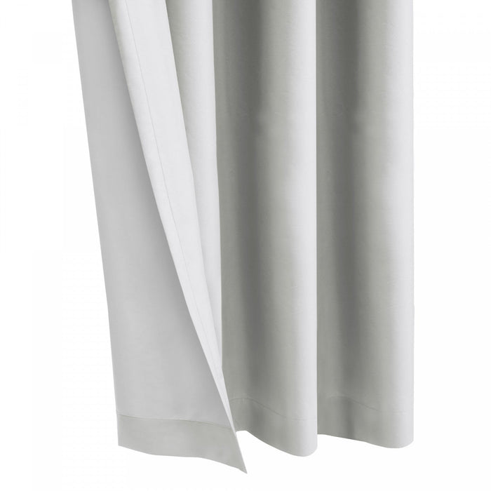 Thermaplus Alpine White Blackout Grommet Curtain Panel - 52 x 95