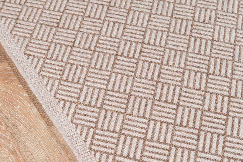 Eve Contemporary 2'0\" x 10'0\" Runner Rug in Brown Indoor Area Rug 
