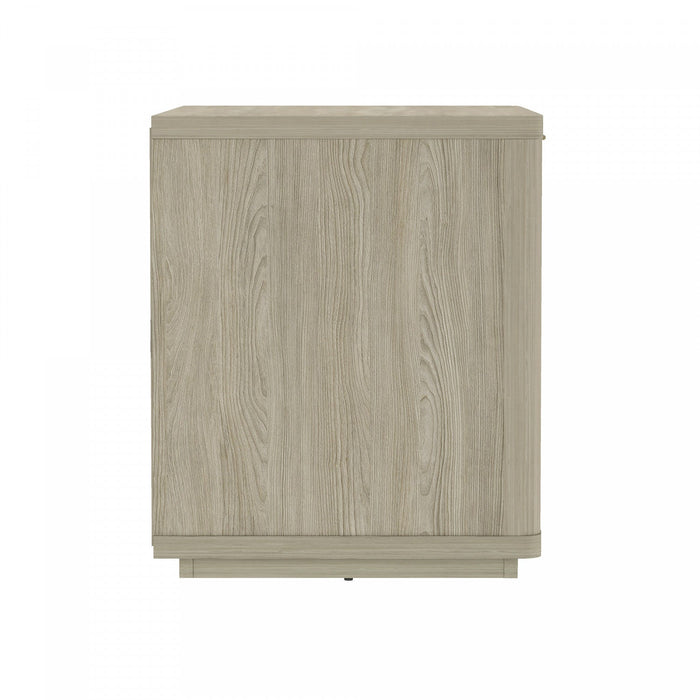 Evelyn Modern 32\" Nightstand in Natural (1-Drawer) 