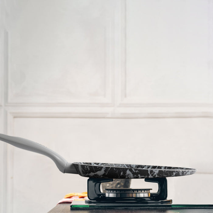 Arimi Diamond Marble Italian Crepe & Pancake Pan 25cm