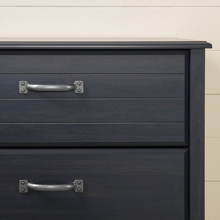 Ulysses 4-drawer Chest Dresser - Blueberry 