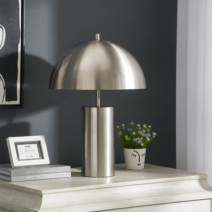 Chayne Brushed Nickle Table Lamp