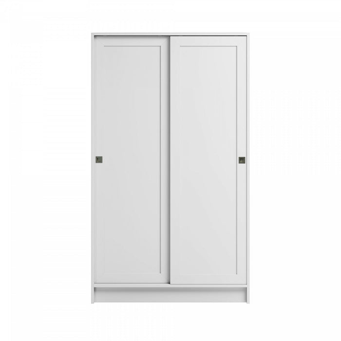 Elite 4-shelf Accent Cabinet - White 