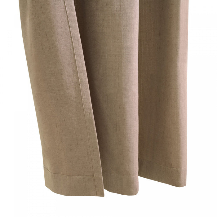 Habitat Mulberry Blush Light Filtering Dual Header Curtain Panel - 54 x 84