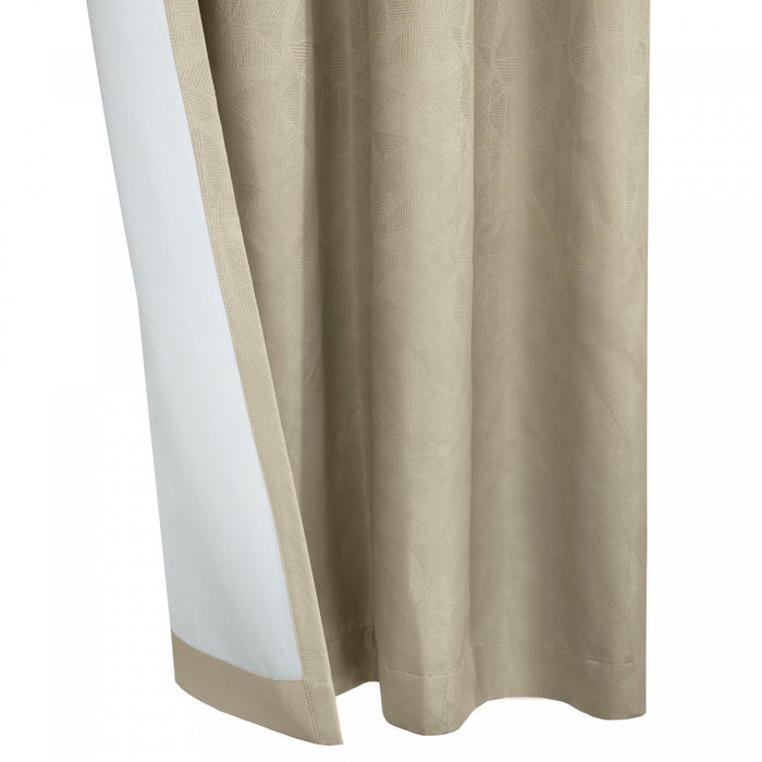 Thermaplus Ethan Linen Blackout Grommet Curtain Panel - 52 x 95
