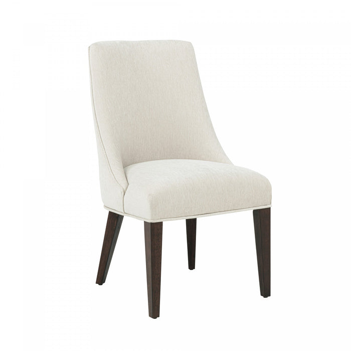 Beever Modern 6-Piece Dining Chair Set in Cream 