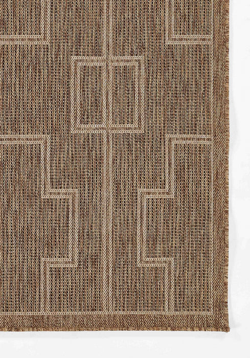Dune Transitional 5'3\" x 7'7\" Area Rug in Ivory Indoor Area Rug 