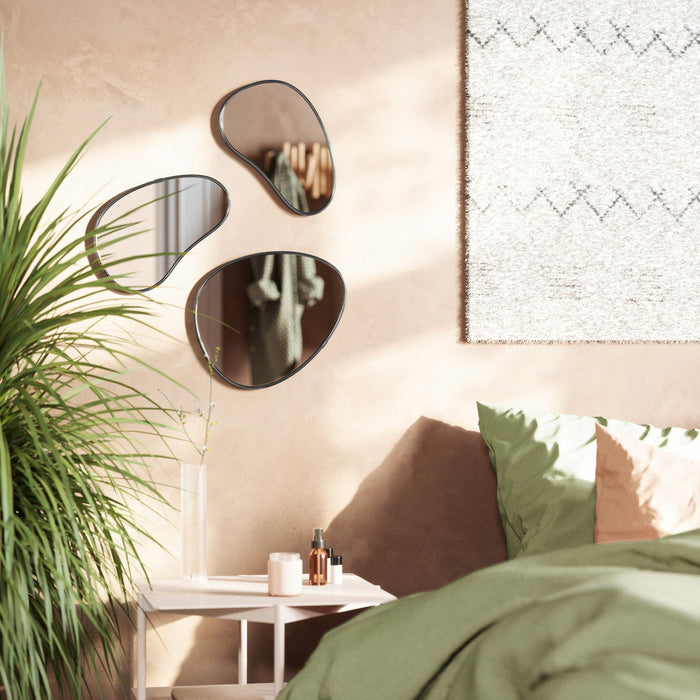 Umbra Hubba Pebble Mirrors - Set of 3